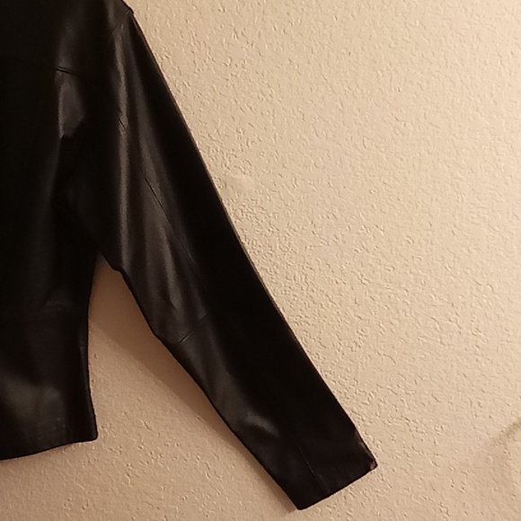 NEW WILSONS LEATHER MAXIMA Boho Hippie Matrix Goth Winter Size M Black Color HCS - Picture 5 of 15